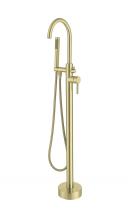 Elegant FAT-8001BGD - Tub Faucet 7 5/6" × 3‘ 8-7/8"  × 11 7/8" brushed gold