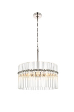 Elegant LD925D20PN - Pendant D20" x H20" L4 Polished nickel