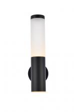 Elegant LDOD4020BK - LED Wall Sconce W4.5''E4.5''H16'' Black