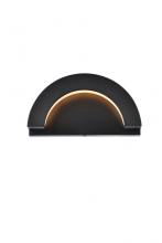 Elegant LDOD4032BK - LED Wall Sconce W10''E2.5''H5.5'' Black