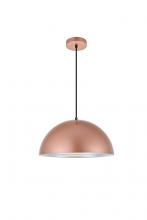 Elegant LDPD2042HG - Circa Hang D15.5"H8"L1 Honey Gold
