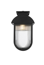 Elegant OD338W19BK - Wall sconce W10" E9.5" H18.5" L1 Black