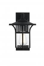 Elegant OD345W11BK - Wall sconce W7" H11" E8" L1 Black