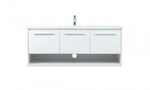 Elegant VF43548MWH - 48 inch Single bathroom vanity in white