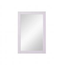 Elegant VM-2001 - Aqua 22 In. Contemporary  Mirror In White