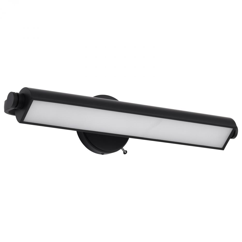 Auden; 24 Inch LED Vanity; 3 CCT Selectable; Black Finish; Acrylic Lens