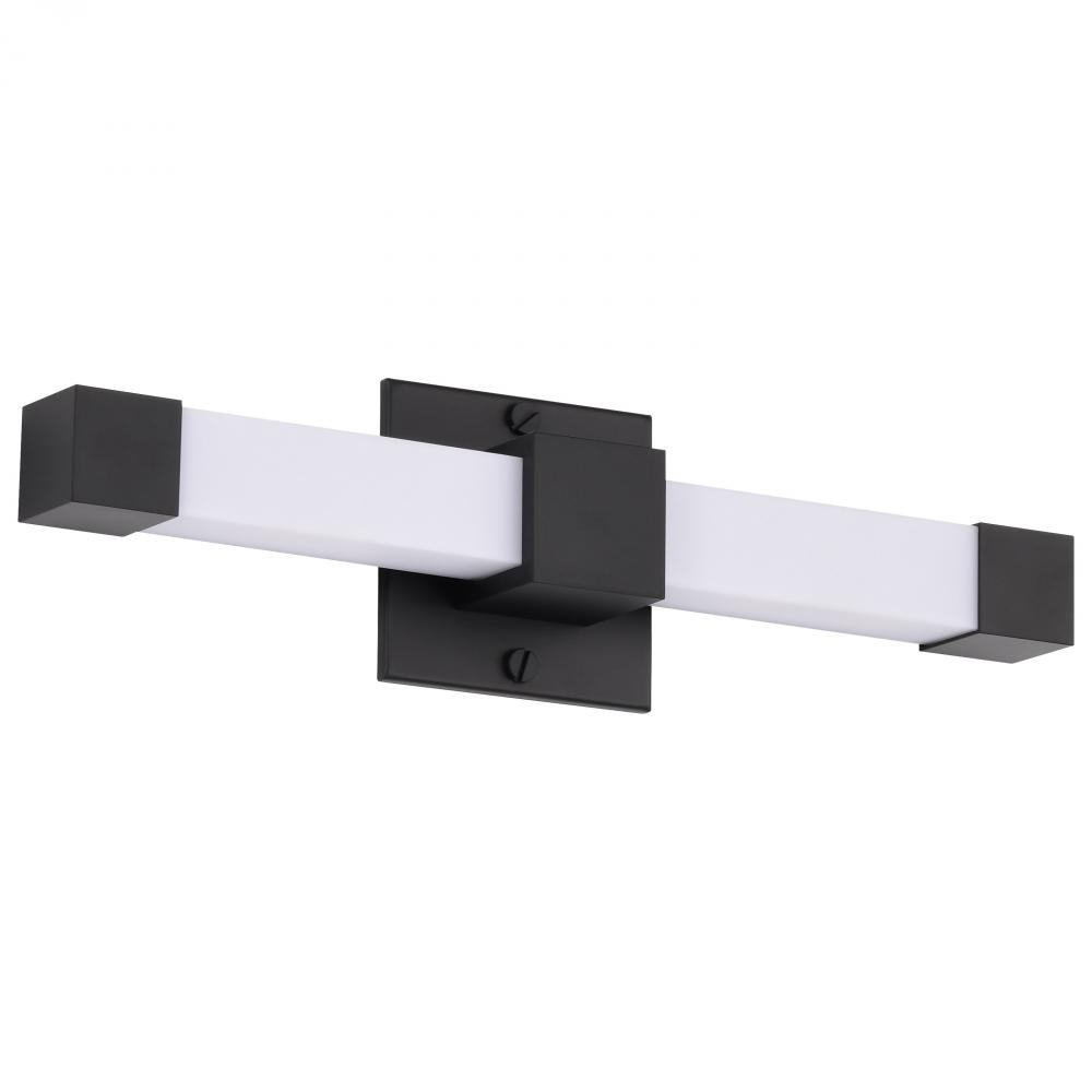 Brightwyn; 16 Inch LED Vanity; Matte Black Finish