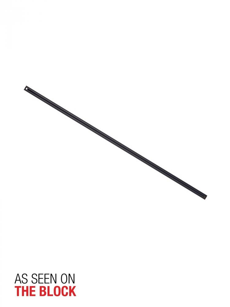 Lucci Air Black 24-inch Downrod