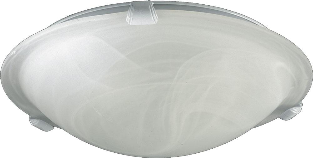 16" FAUX ALAB CMNT - WH