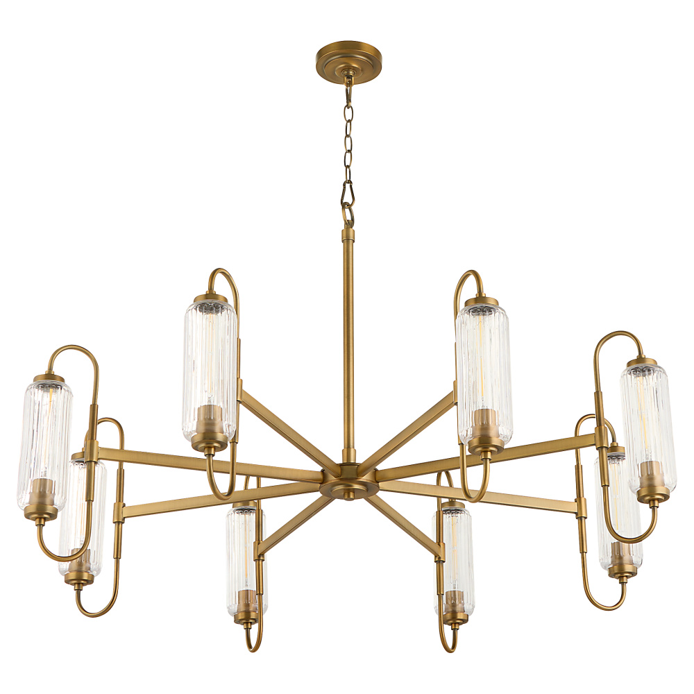 WHITMIRE 8LT CHANDELIER - BRB