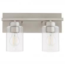 Quorum 5012-2-65 - CARTER 2LT VANITY - STN