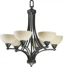 Quorum 620-6-95 - Hemisphere 6Lt Chand - Ow