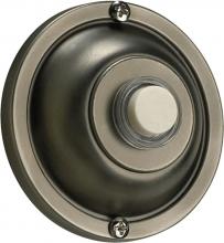 Quorum 7-304-92 - Basic Round Button - Silver finish