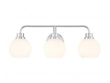 Savoy House Meridian M80081CH - 3-Light Bathroom Vanity Light in Chrome