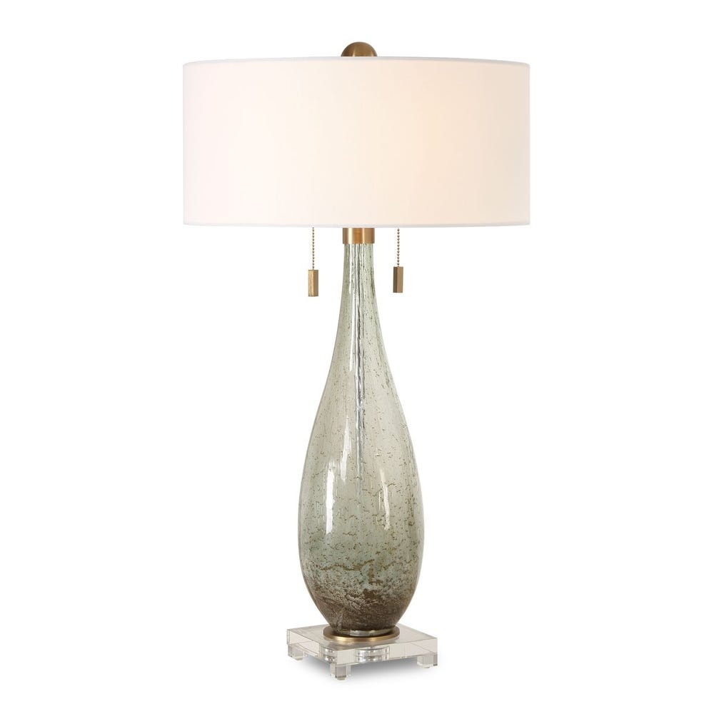 Uttermost Cardoni Green Table Lamp
