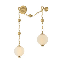 Corbett 557-02-VB - Corda Wall Sconce