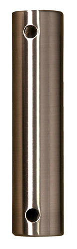12-inch Ceiling Fan Downrod - Brushed Nickel