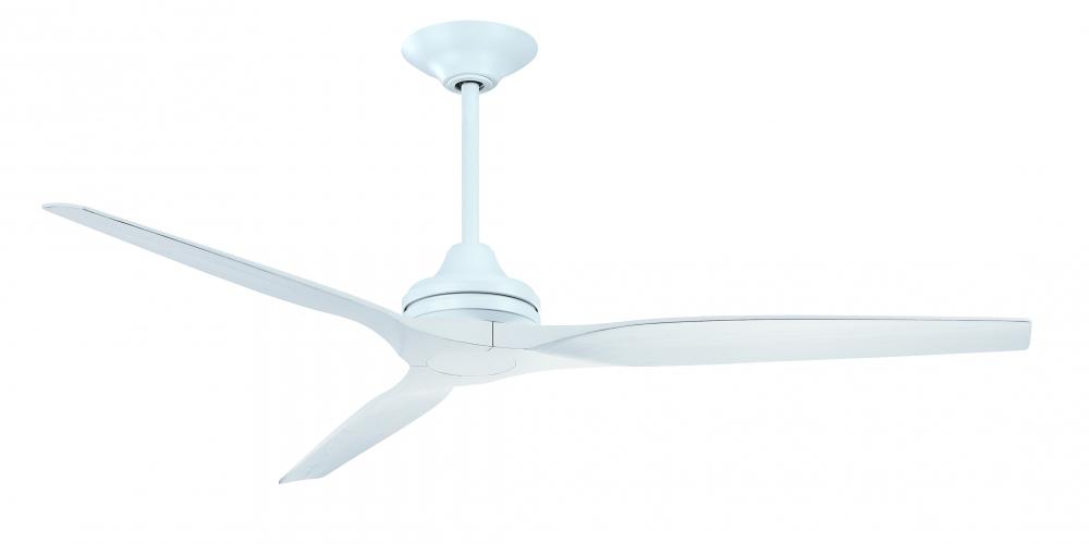 Spitfire DC Custom Indoor/Outdoor Ceiling Fan DC Motor - Matte White