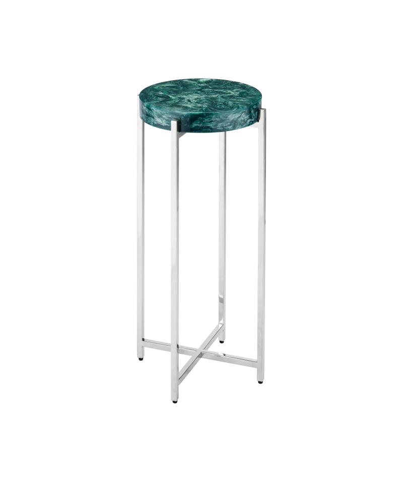 Rina Teal Drinks Table