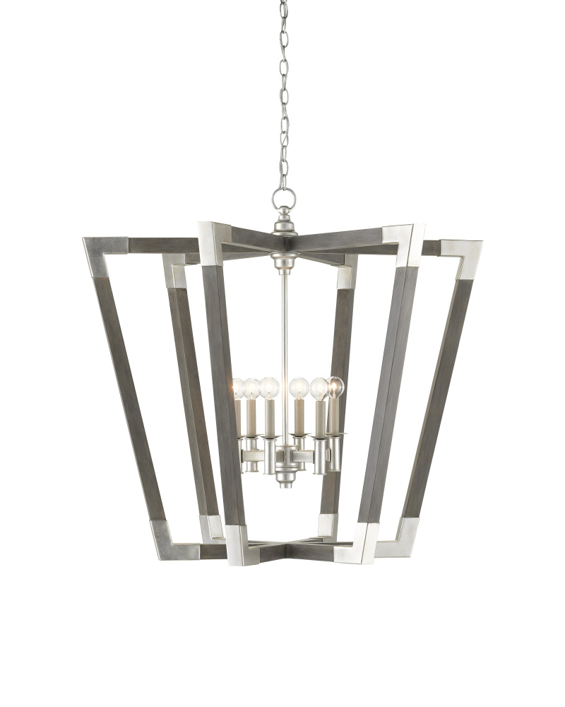 Bastian Large Gray Lantern