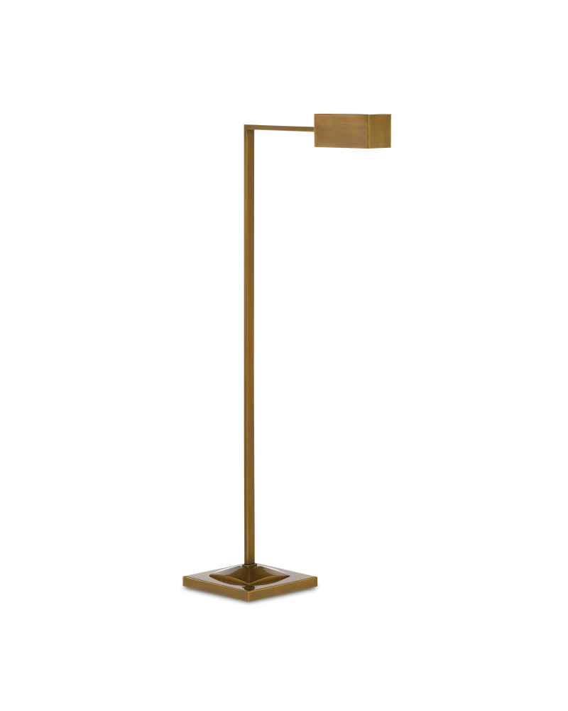Ruxley Brass Floor Lamp