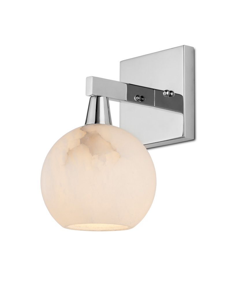Bombelles Nickel Bath Wall Sconce