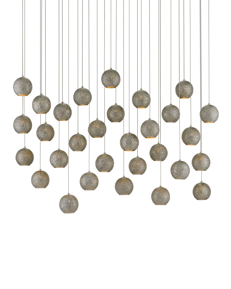 Giro 30-Light Linear Multi-Drop Pendant