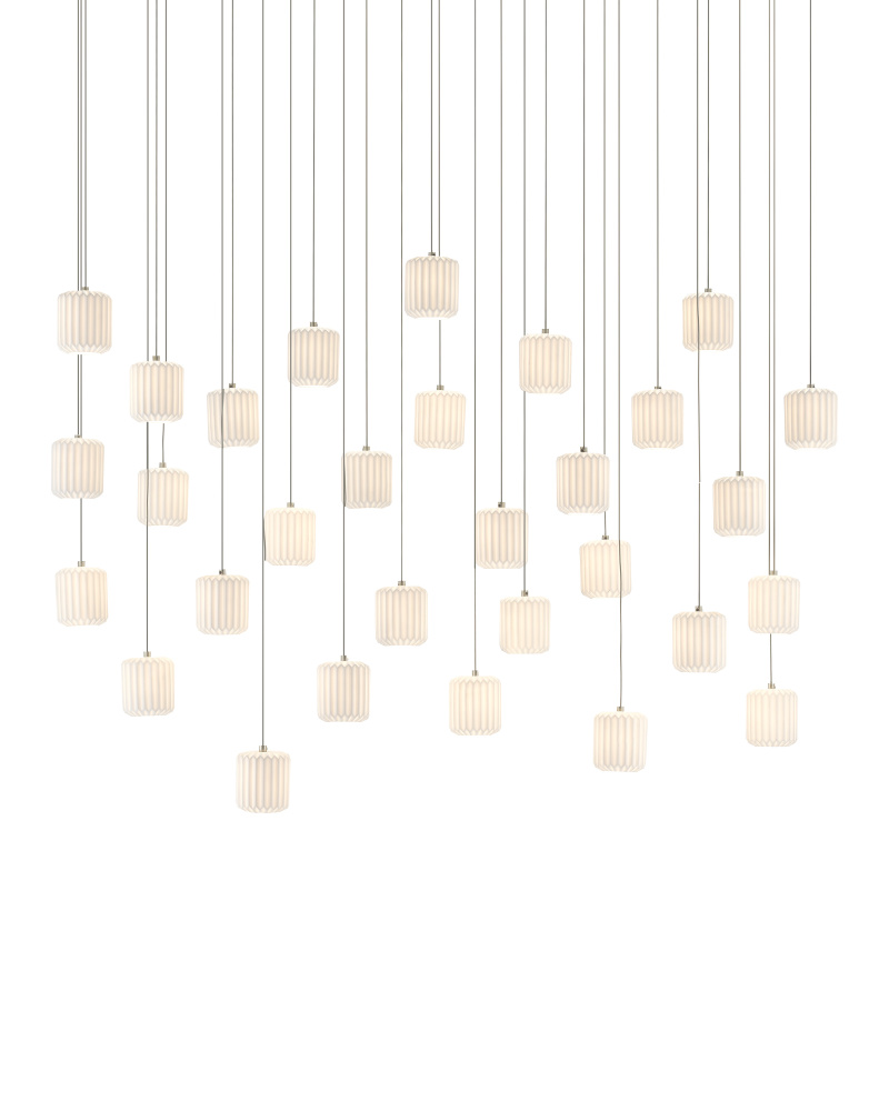 Dove 30-Light Linear Multi-Drop Pendant