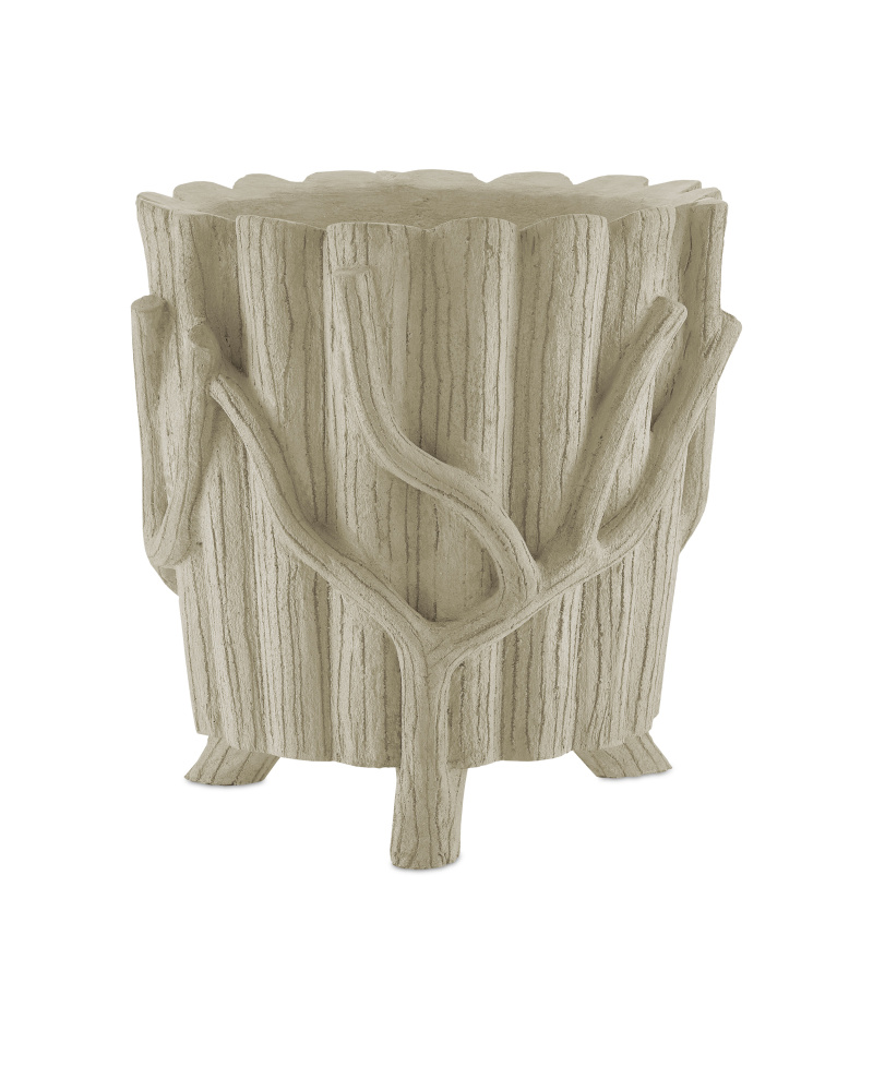 Large Faux Bois Planter