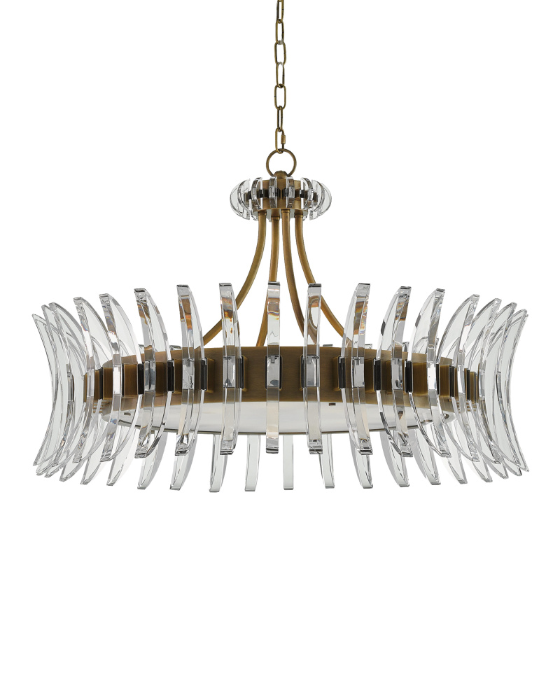 Coquette Brass Chandelier