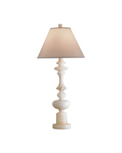 Currey 6294 - Farrington White Table Lamp