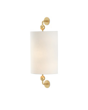 Currey 5900-0031 - Tavey Gold Wall Sconce