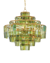 Currey 9000-0148 - Sommelier Green Chandelier