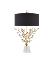 Currey 6983 - Forget-Me-Not Gold Table Lamp