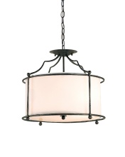 Currey 9904 - Cachet Black Semi-Flush Mount