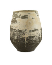 Currey 2200-0016 - Sicilia Large Antique White Planter