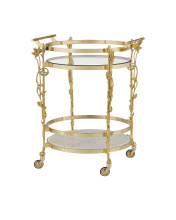 Currey 4000-0206 - Fiore Bar Cart