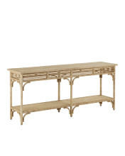 Currey 3000-0246 - Olisa Large Rope Console Table