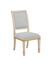 Currey 7000-0153 - Ines Ivory Chair, Mixology Moonstone