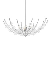 Currey 9000-0954 - Abberton Nickel Chandelier