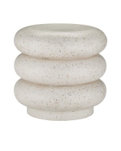 Currey 2000-0044 - Cusani Ivory Terrazzo Stool