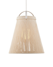 Currey 9000-1153 - Parnell Large White Pendant